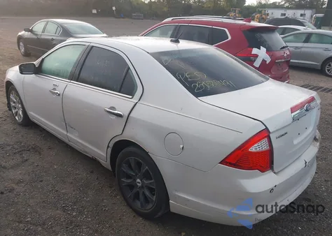 2012 Ford Fusion Sel z USA, uszkodzony, nr VIN 3FAHP0JA8CR134433